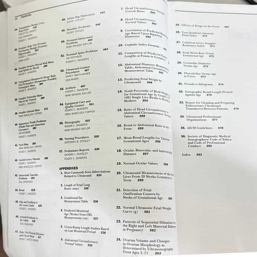 Lippincott clinical sonography
